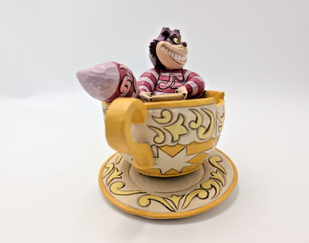 Disney Traditions Cheshire Cat Mad Tea Party 4032117 – detail and condition photograph 10