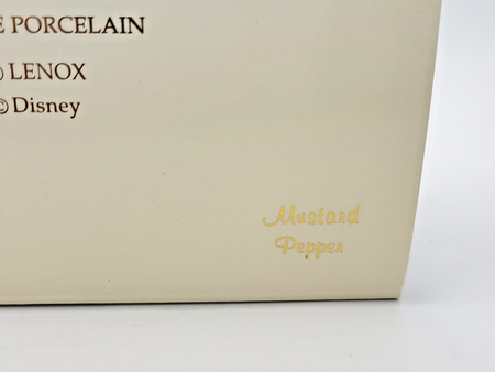 Lenox Disney Spice Jars  Pepper & Mustard  101 Dalmations & Winnie The Pooh BNIB17