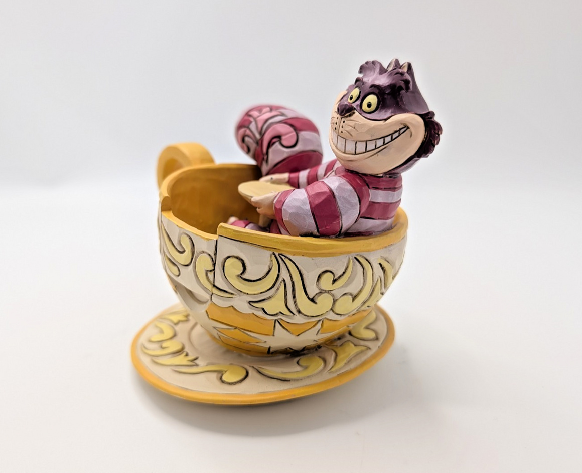 Disney Traditions Cheshire Cat Mad Tea Party 4032117 – detail and condition photograph 6