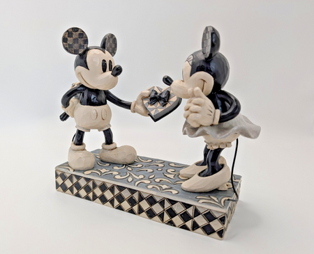 Disney Traditions Mickey and Minnie Real Sweetheart figurine photo 6
