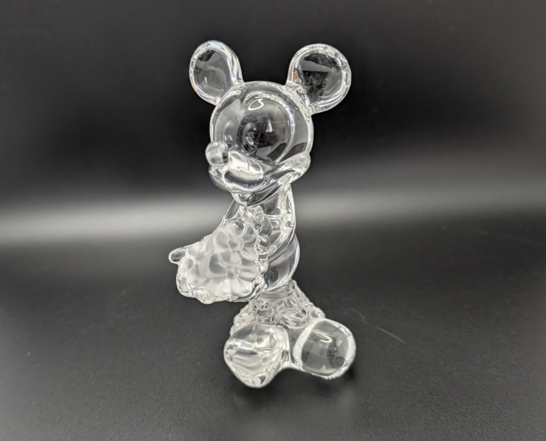 Lenox Disney Flowers from Mickey Mouse crystal figurine 409790 boxed with certificate - view 12