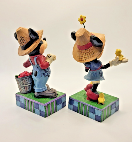 Disney Traditions Mickey & Minnie Figurines Country Life Fresh From The Farm8