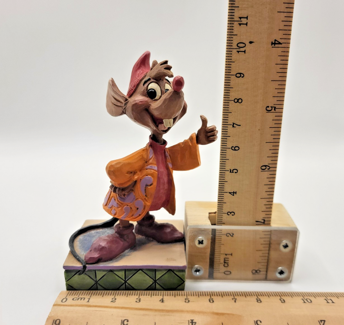 Disney Traditions Jaq Figurine Cinderella - Jim Shore Thumbs Up Boxed Ornament17
