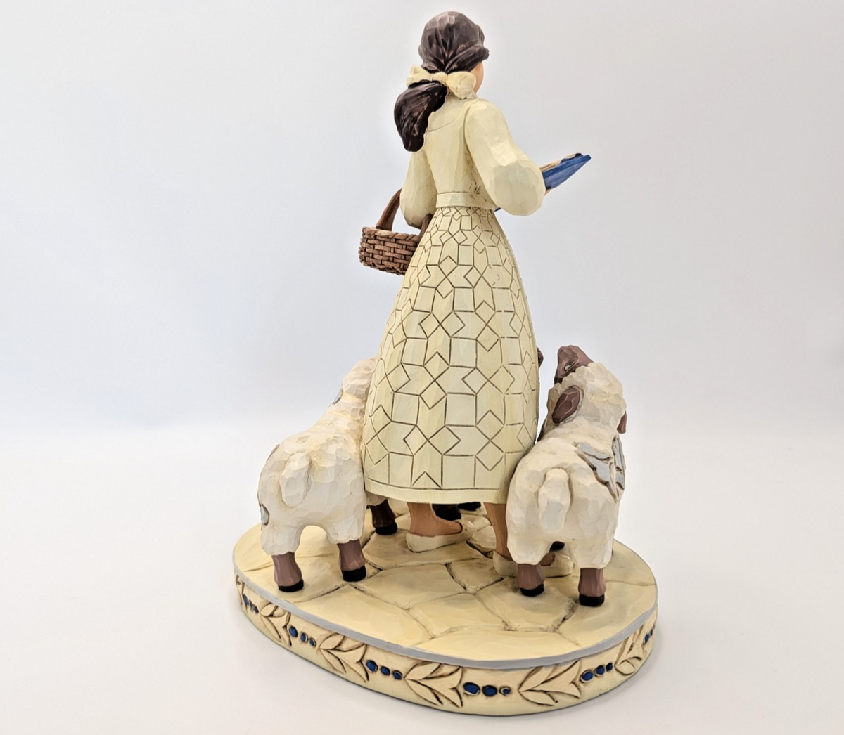 Disney Traditions Belle Bookish Beauty Figurine White Woodland Jim Shore7