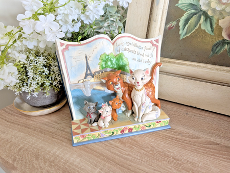 Alternate view of Disney Traditions Aristocats Long Ago in Paris storybook 6013080
