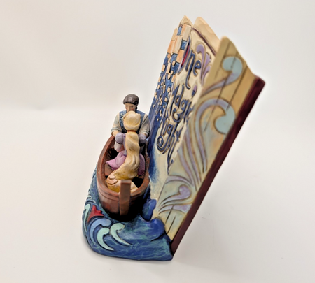 Alternate view of Disney Traditions Rapunzel and Flynn One Magical Night figurine 4043625