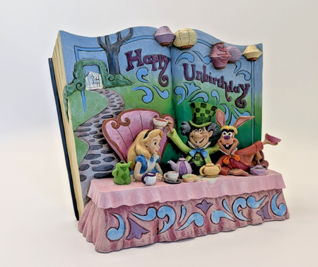 Disney Traditions Showcase Happy Unbirthday Alice In Wonderland Figurine J Shore7