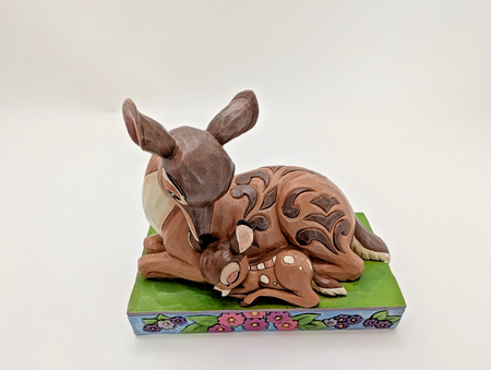 Alternate view of Disney Traditions Bambi and Mother Sleep Tight Young Prince figurine 4049640
