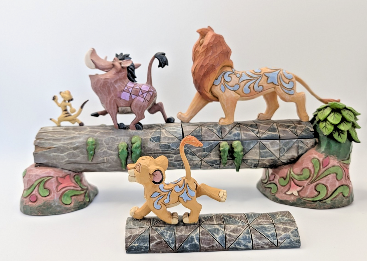 Disney Traditions Lion King Carefree Camaraderie 4057955 by Jim Shore - Boxed with Tag - product view 10