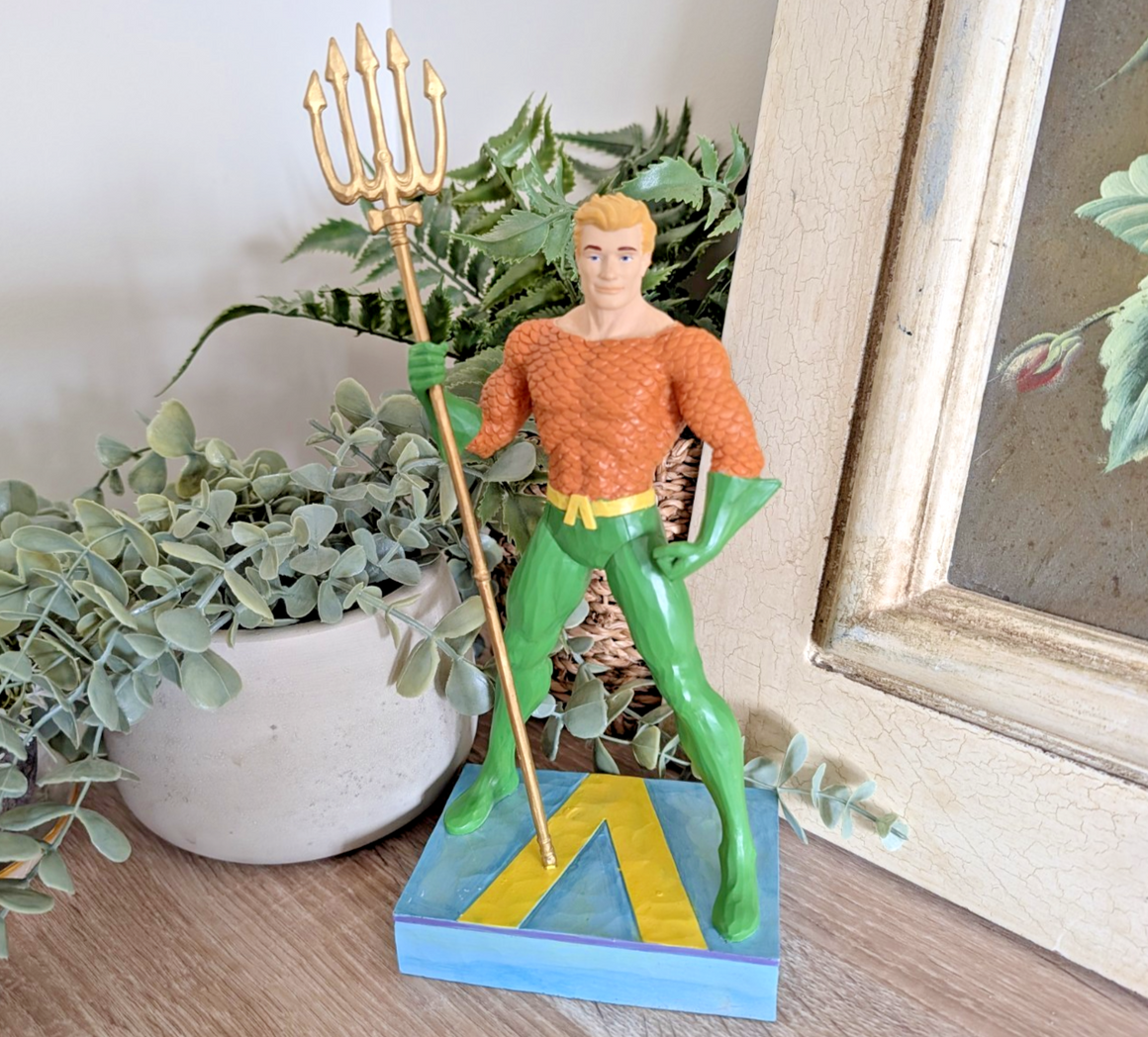 Jim Shore DC Comics Aquaman King of the Seven Seas figurine 6003026