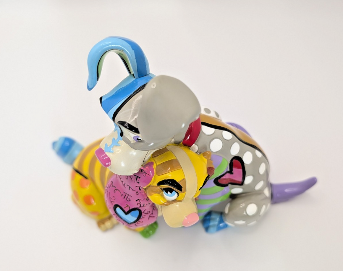 Disney Britto Lady and the Tramp 4046355 pop art figurine - view 11