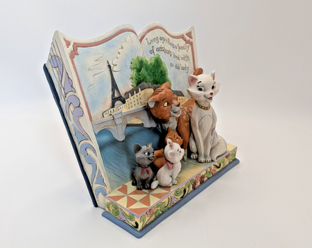 Alternate view of Disney Traditions Aristocats Long Ago in Paris storybook 6013080