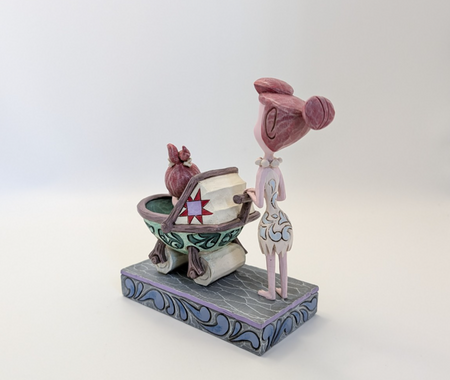 Jim Shore Flintstones Wilma and Pebbles Bedrock Buggy figurine 4058334 photo 10