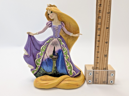 Disney Traditions Rapunzel Daring Heights 4045240 Castle Dress – detail and condition photograph 10