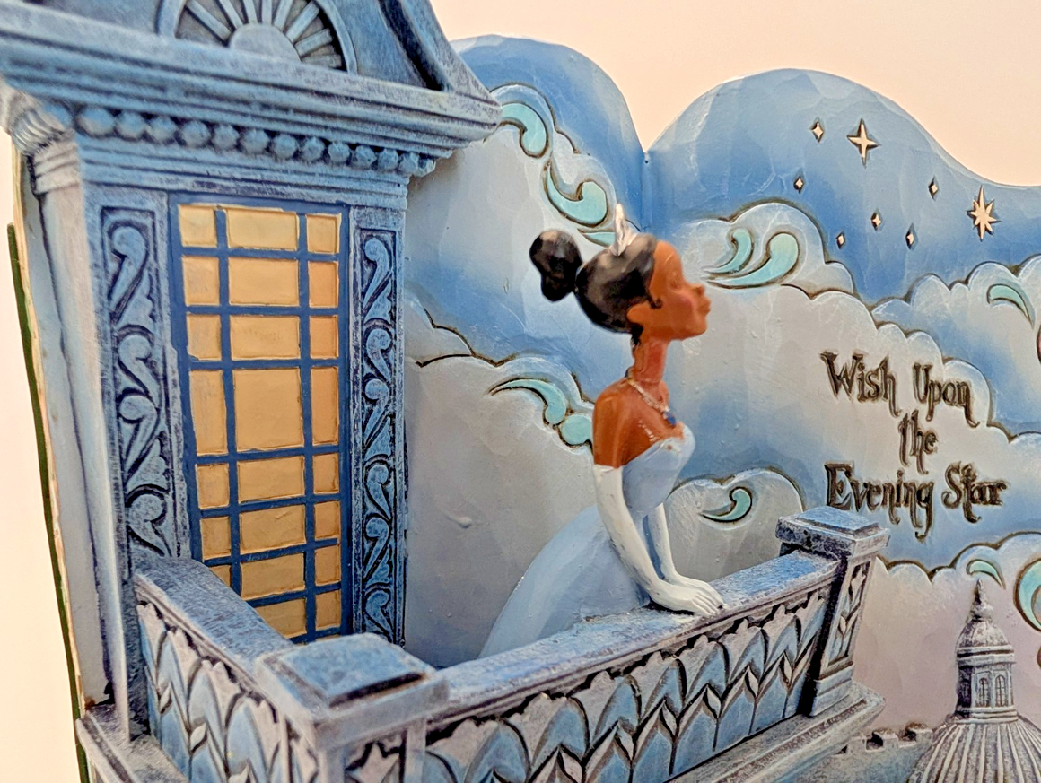 Disney Traditions Showcase Wish Upon The Evening Star Figurine Tiana Princess13