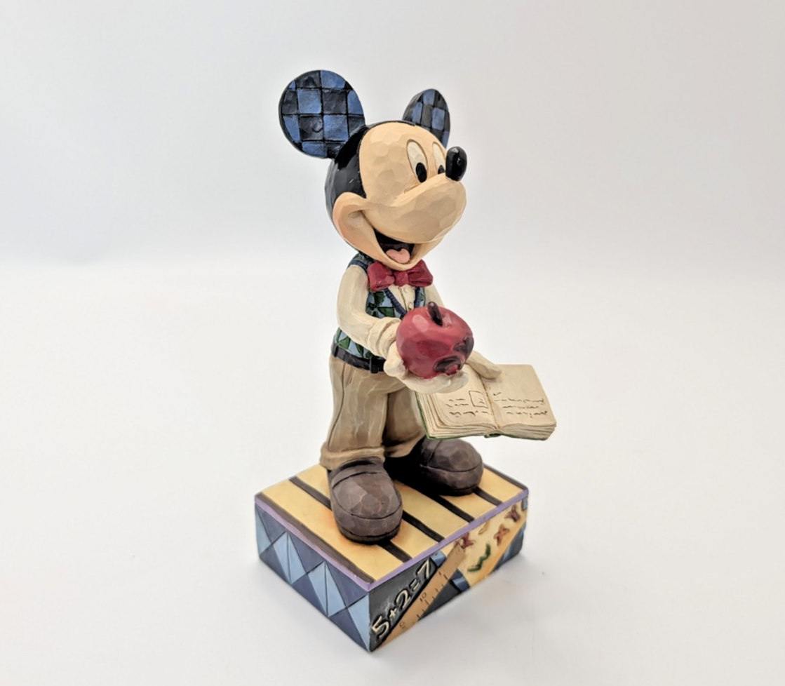 Alternate view of Disney Traditions Mickey Mouse Class Act teacher figurine 4049634