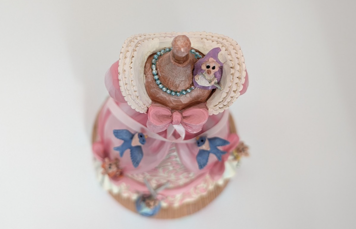 Disney Traditions Cinderella A Dress for Cinderelly Musical 6016340 by Jim Shore - Boxed - product view 17