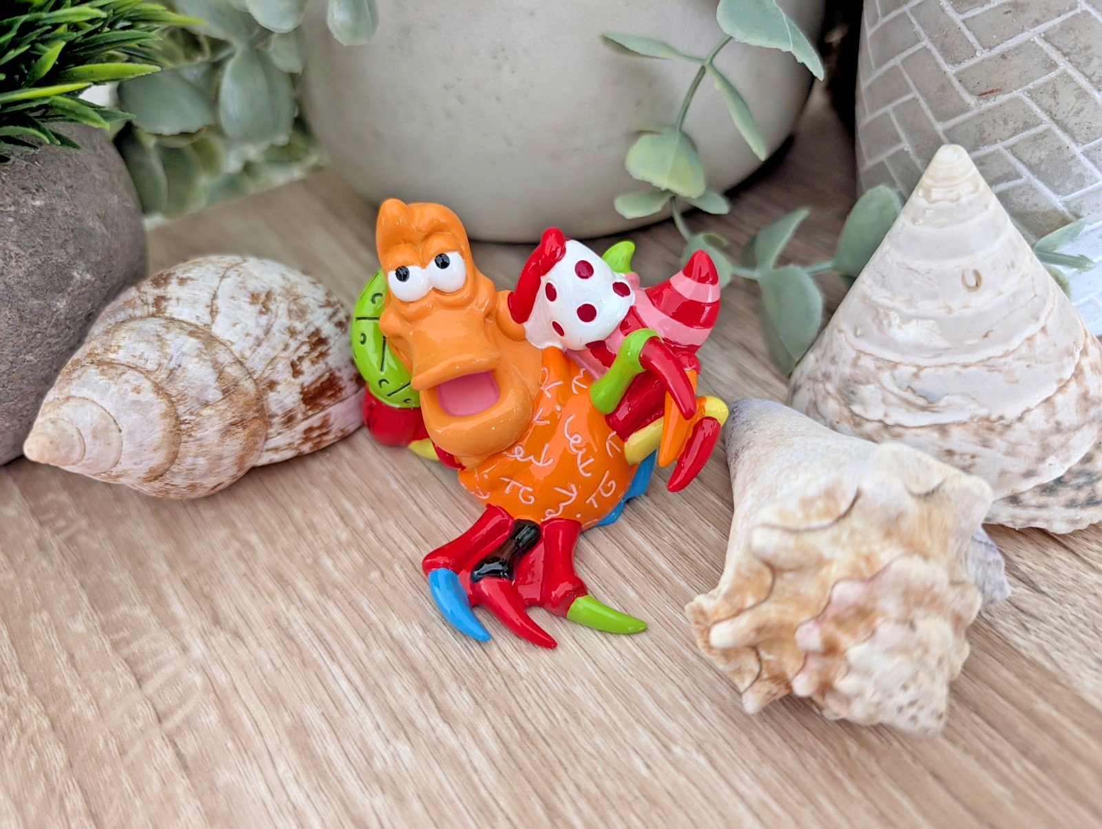 Disney Britto Sebastian mini figurine from The Little Mermaid photo 1