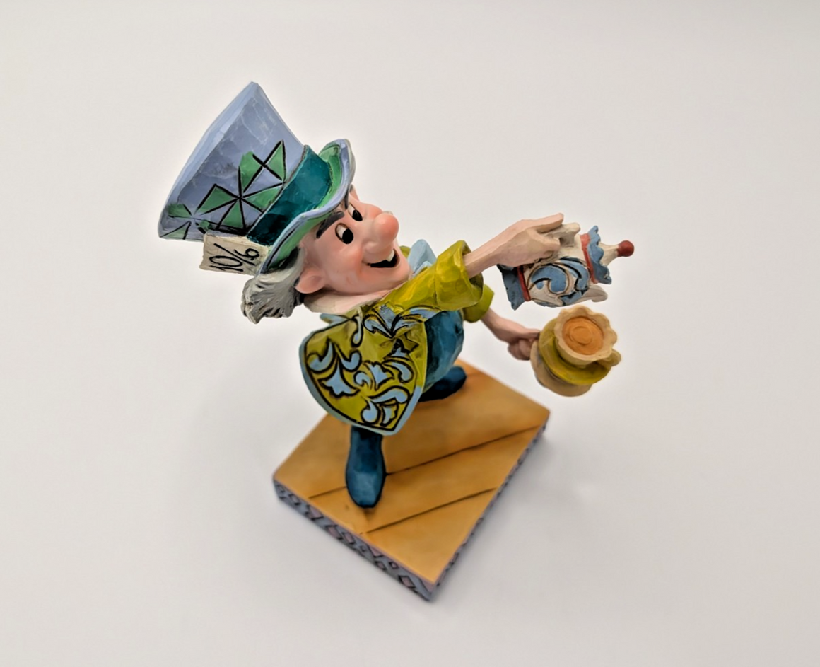 Disney Traditions Showcase Mad Hatter Figurine Spot Of Tea Alice In Wonderland18