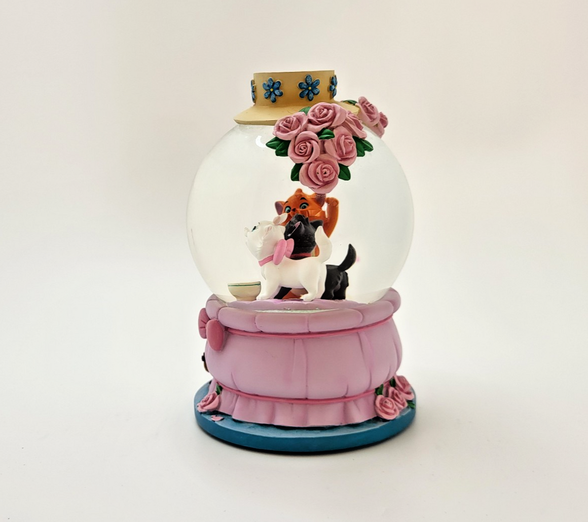 Disney Aristocats Snowglobe Disneyland Paris Exclusive Aristocats Kittens Marie6