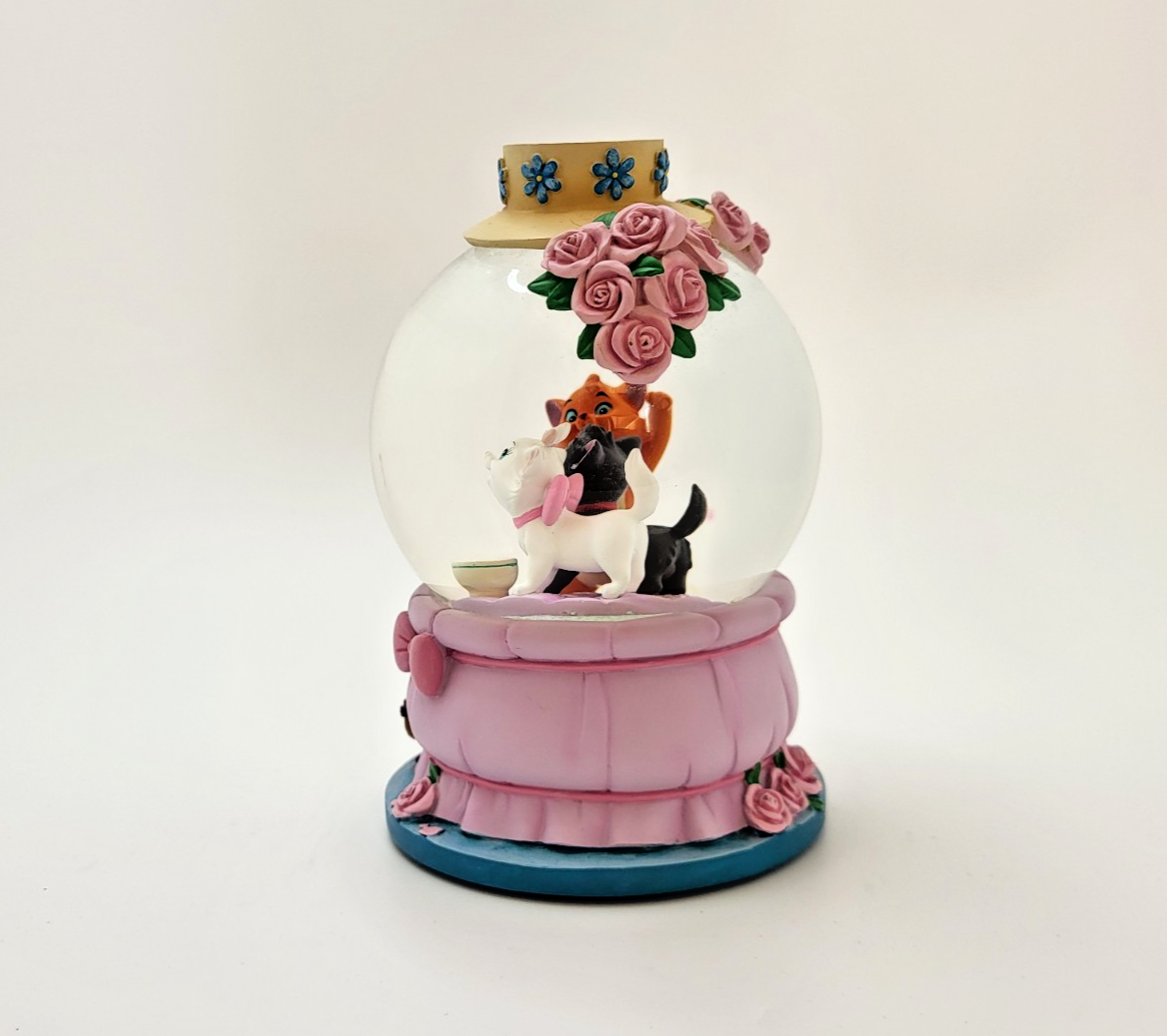 Disney Aristocats Snowglobe Disneyland Paris Exclusive Aristocats Kittens Marie6