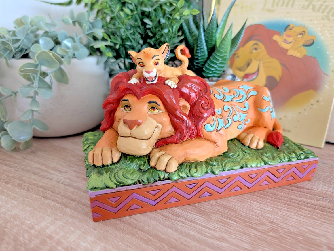 Disney Traditions Simba and Mufasa A Father's Pride figurine photo 2