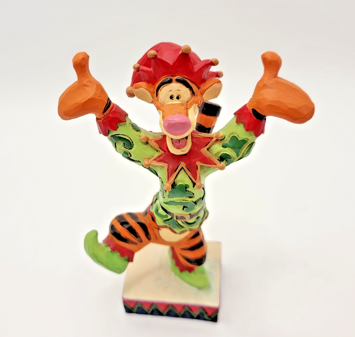Disney Traditions Tigger Figurine Ecstatic Elf Ornament Jim Shore 600898315