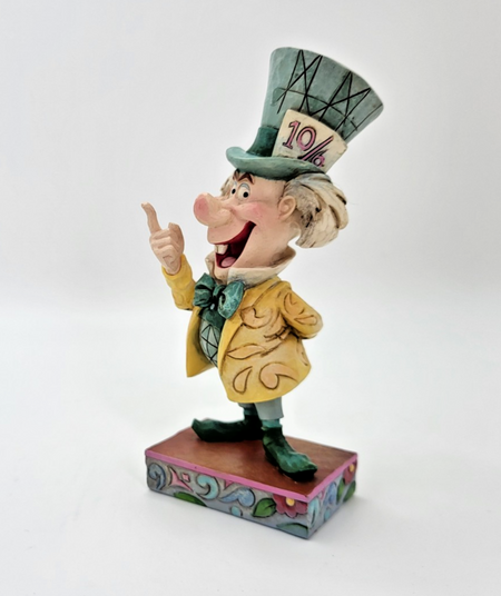 Disney Traditions Mad Hatter Figurine Mad Cap Mayhem Ornament Alice Jim Shore5