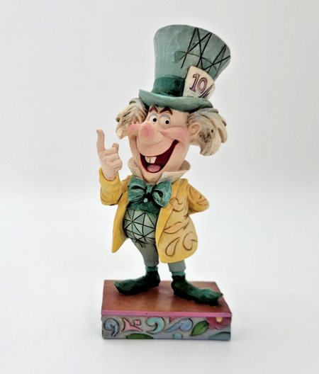 Disney Traditions Mad Hatter Figurine Mad Cap Mayhem Ornament Alice Jim Shore4
