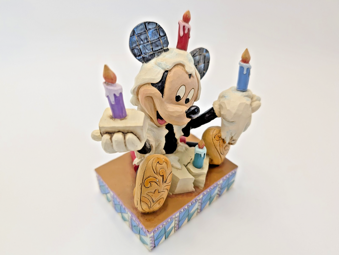 Disney Traditions Showcase Mickey Mouse Figurine Heres To You Birthday Jim Shore20