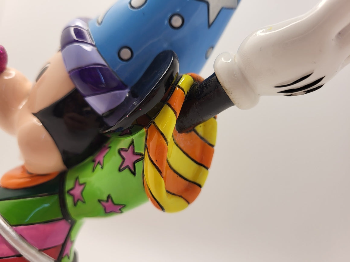 Disney Britto Mickey Mouse Figurine Sorcerer Ornament Pop Art 403081512