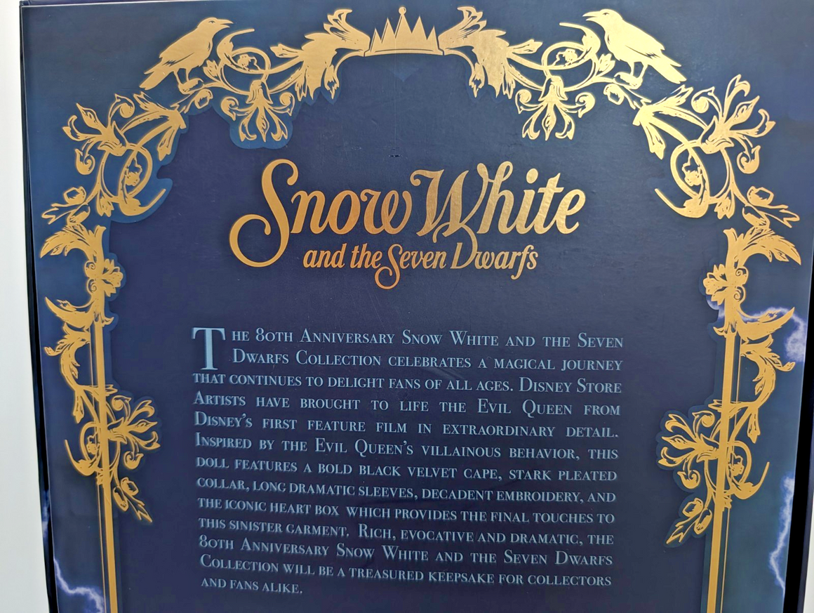 Disney Store Evil Queen Limited Edition 17" Doll 2017 LE 4000 Snow White12
