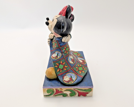 Disney Traditions Mickey & Minnie Mouse Warm Wishes Christmas Figurine Jim Shore5