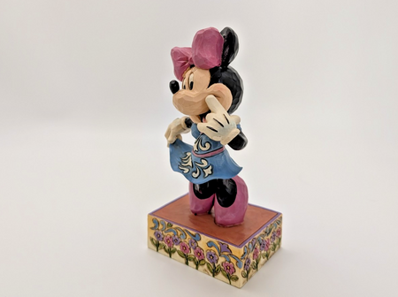 Disney Traditions Minnie Mouse Call Me Jim Shore figurine photo 6