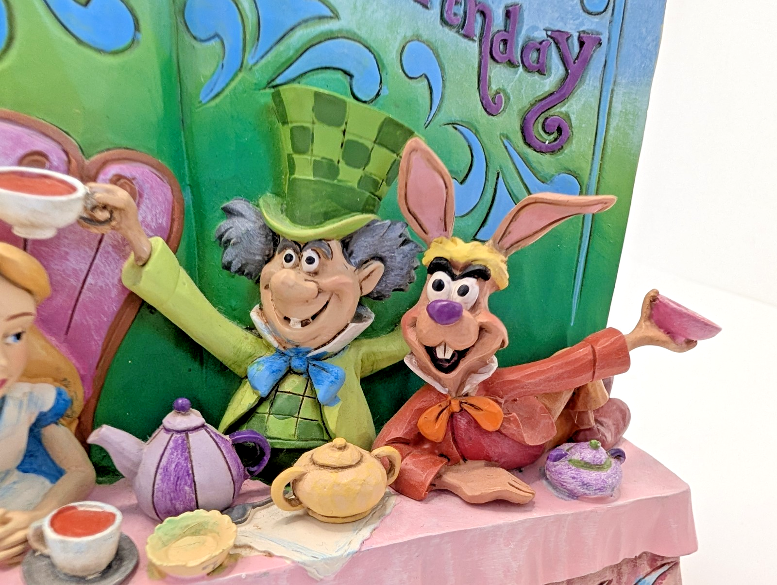 Disney Traditions Showcase Happy Unbirthday Alice In Wonderland Figurine J Shore18