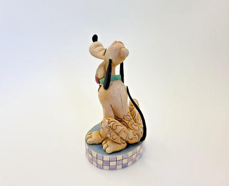 Disney Traditions Showcase Loyal Pluto Figurine Mickey Mouse Jim Shore Dog8