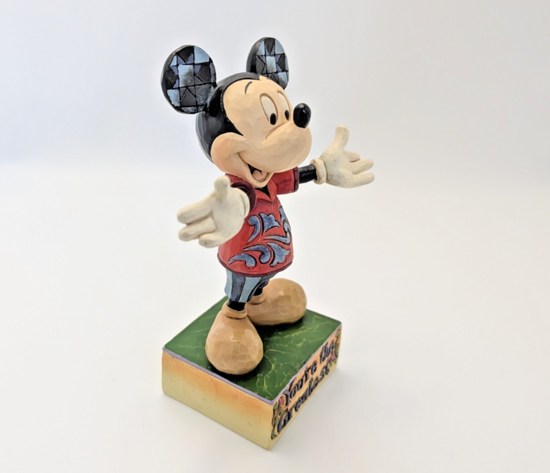 Disney Traditions Mickey Mouse You're the Greatest 4049637 – scale and size view