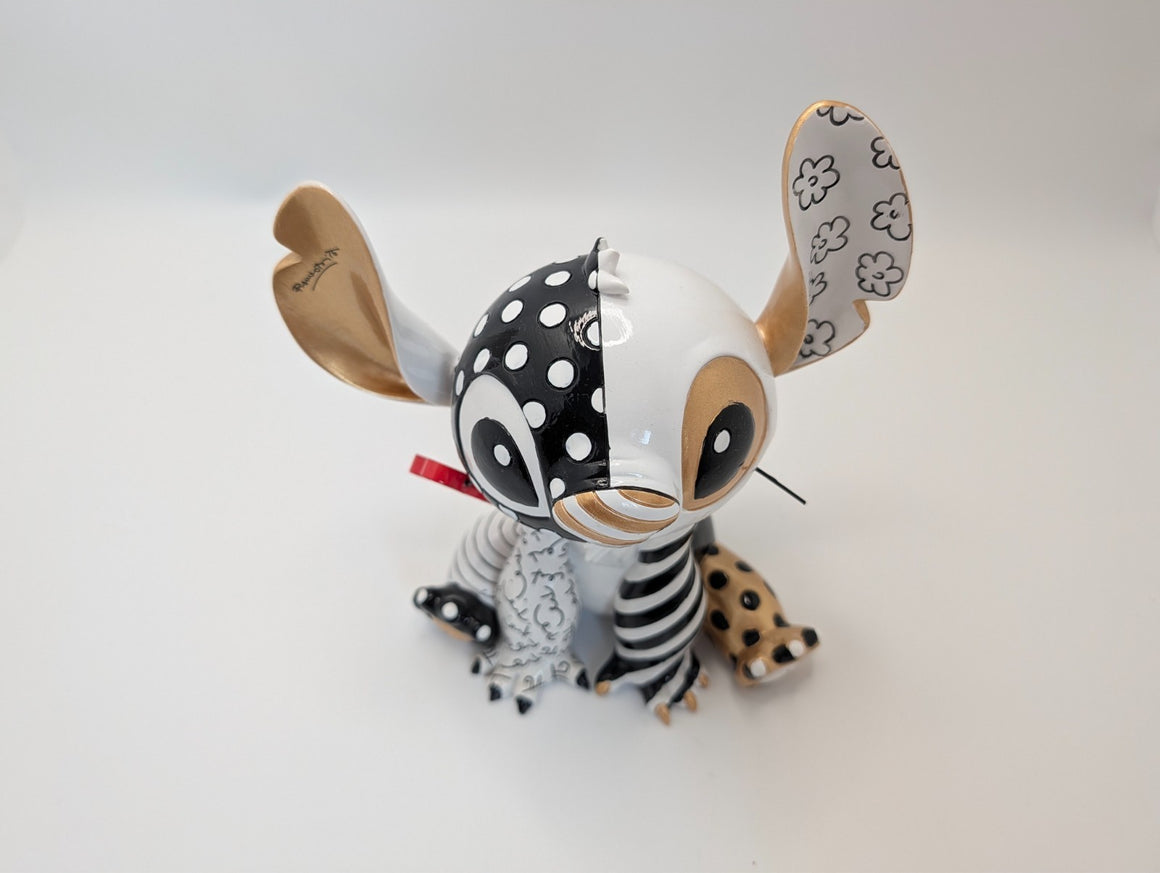 Disney Britto Midas Stitch 6010309 unboxed figurine - condition close-up