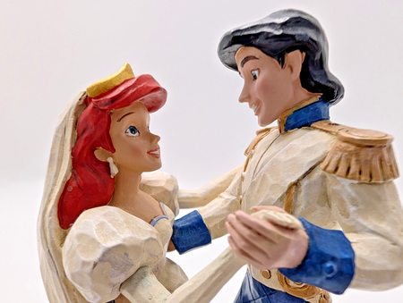 Disney Traditions Ariel and Eric Wedded Bliss figurine 4056749 photo 18