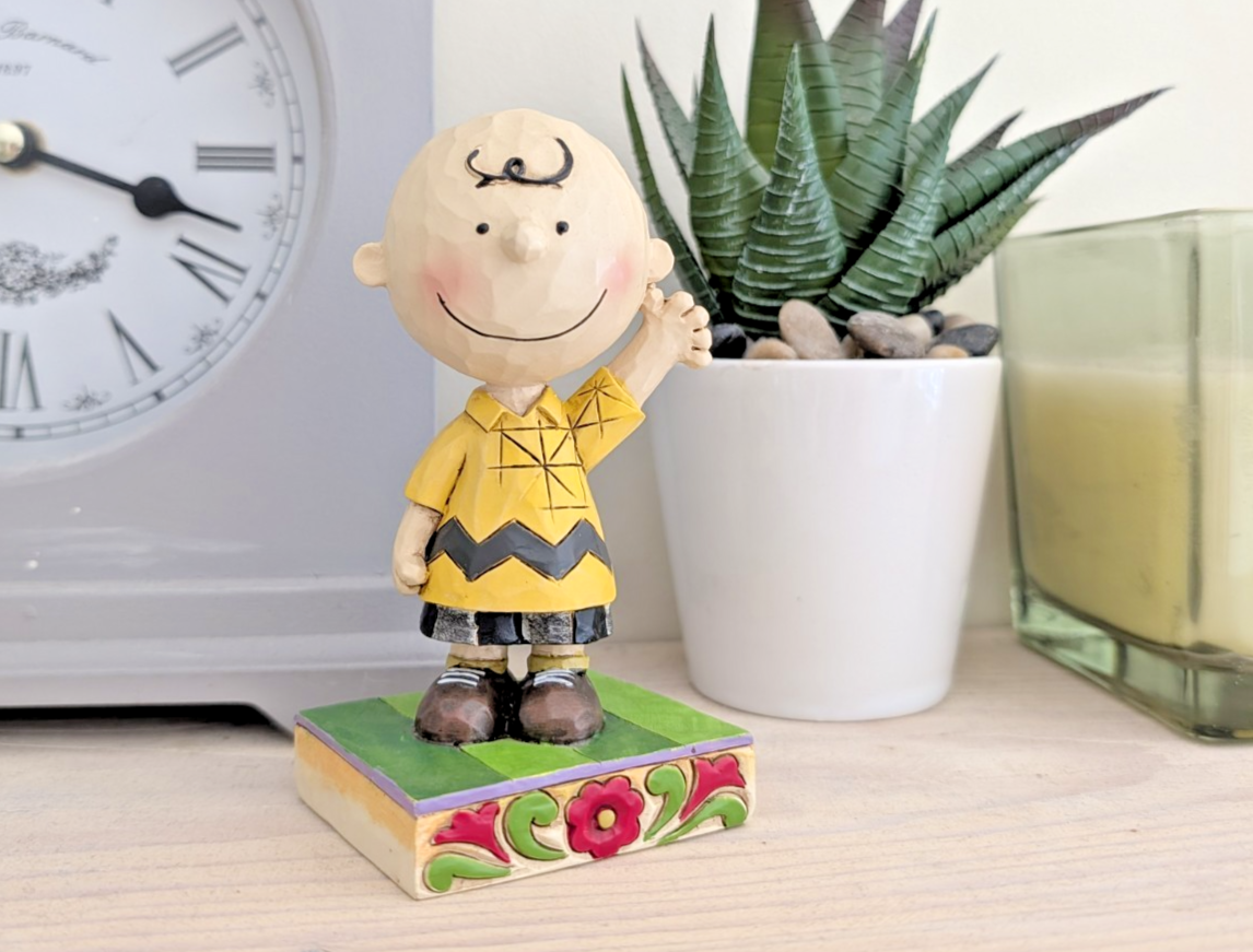 Jim Shore Peanuts Good Man Charlie Brown 4044676 by Enesco - Retired Unboxed Figurine - product view 1