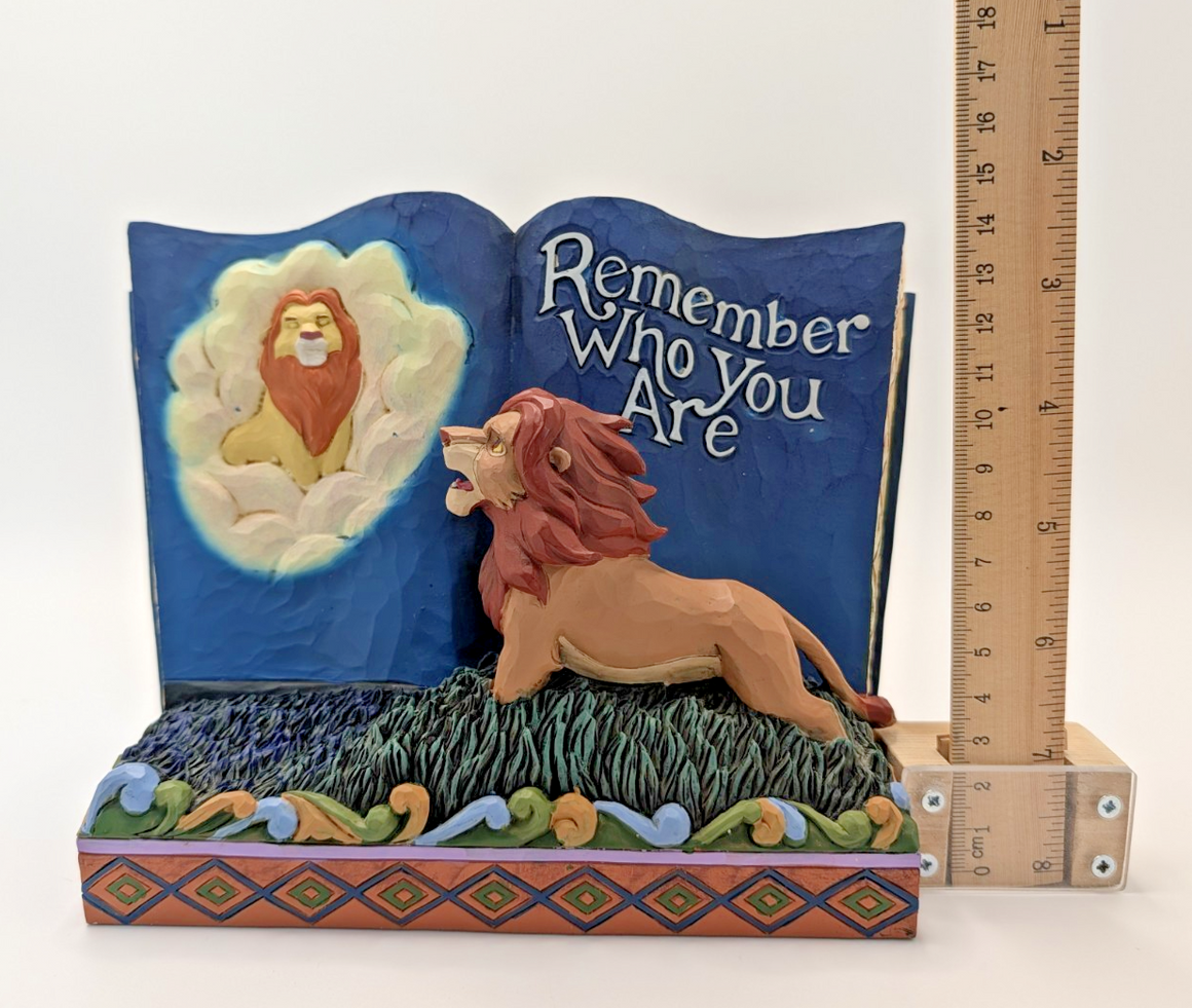 Disney Traditions Storybook Lion Kind Remember Who You Are Figurine Simba Shore12