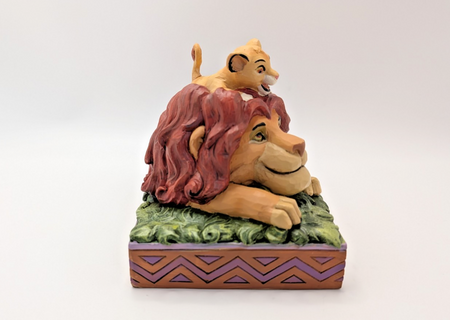 Disney Traditions Simba and Mufasa A Father's Pride figurine photo 12
