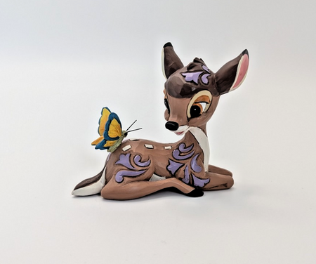 Disney Traditions Showcase Bambi With Butterfly Mini Figurine Jim Shore Boxed4