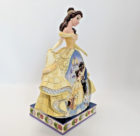 Disney Traditions Belle Moonlit Enchantment 4010021 Royal Gown by Jim Shore - Boxed with Tag - product view 12