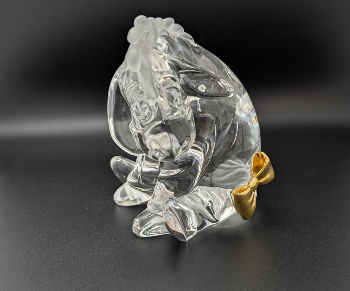 Lenox Disney Eeyore crystal figurine 095296 boxed with certificate - view 8
