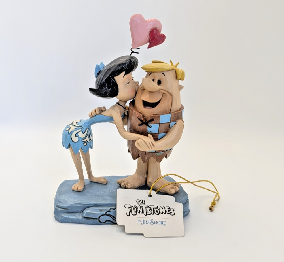 Jim Shore Flintstones Barney and Betty Rubble Romance figurine 4051595 photo 4