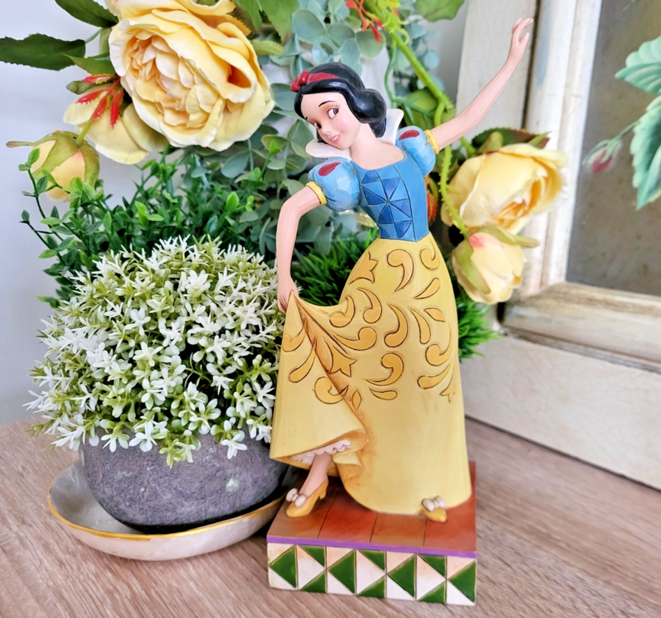 Disney Traditions Snow White Figurine Dancing Partners Ornament Jim Shore0
