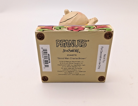 Jim Shore Peanuts Good Man Charlie Brown 4044676 by Enesco - Retired Unboxed Figurine - product view 16