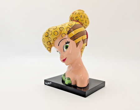 Disney Britto Tinker Bell Bust Figurine Colourful Pop Art 40338914
