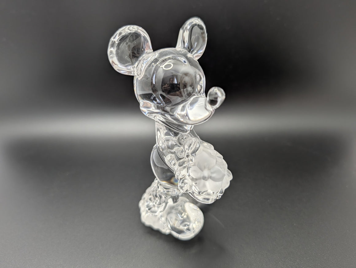Lenox Disney Flowers from Mickey Mouse crystal figurine 409790 boxed with certificate - view 7